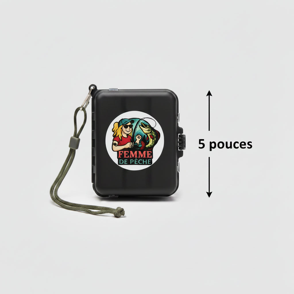 🎣 Mini Kit Doré – Édition Rivière | Femme de pêche